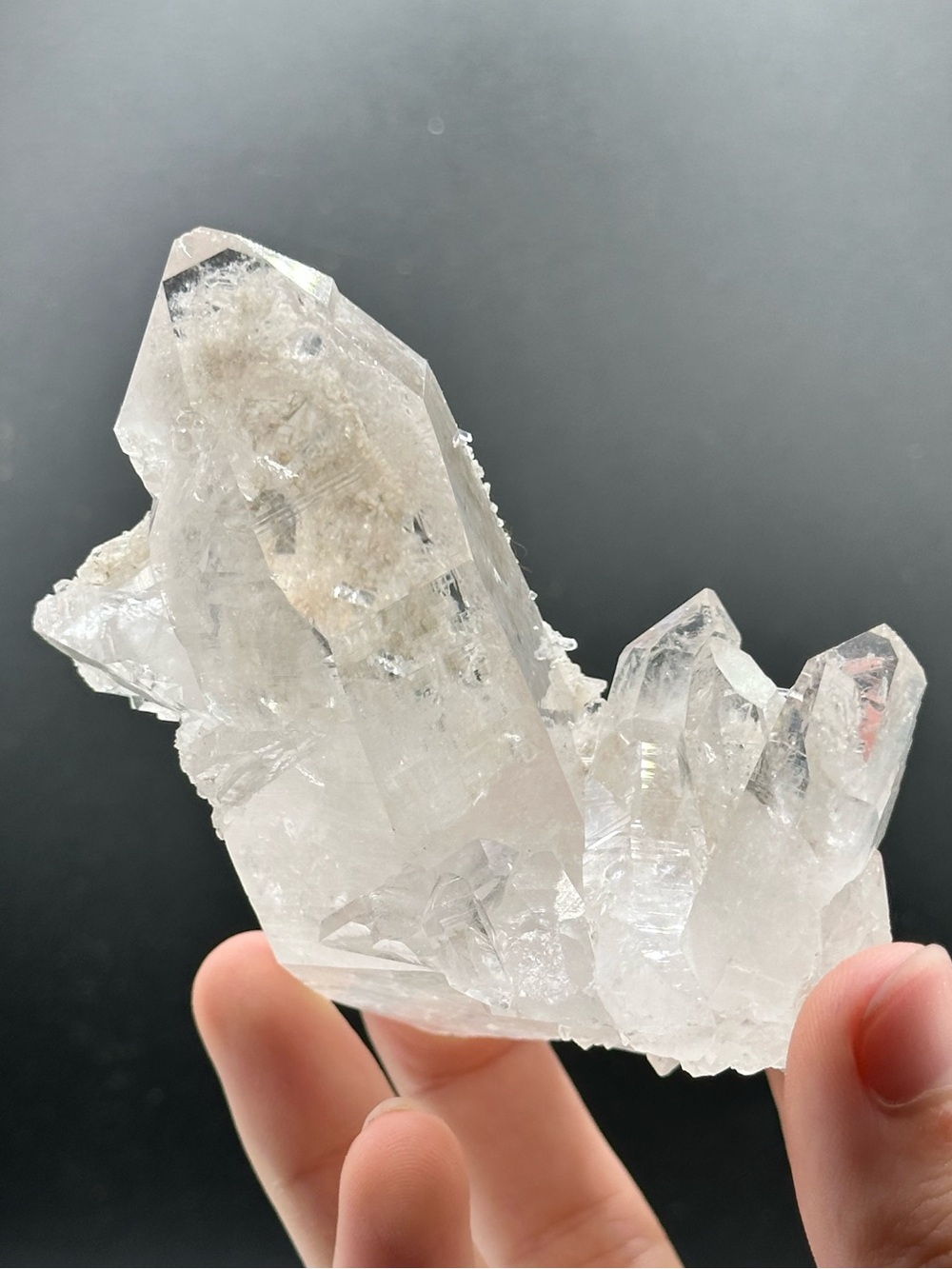 Arkansas Clear Quartz Cluster 🫧🤍🫧 ACQ31